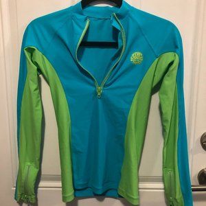 XS/S Ripcurl UV Shirt - Blue/Green